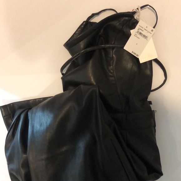 Good American 🇺🇸 Leather jumpsuit - Picture 5 of 5